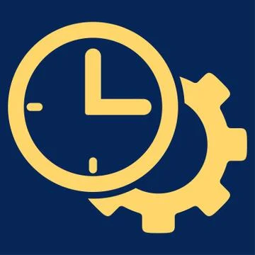Time Setup Icon Stock-Illustration
