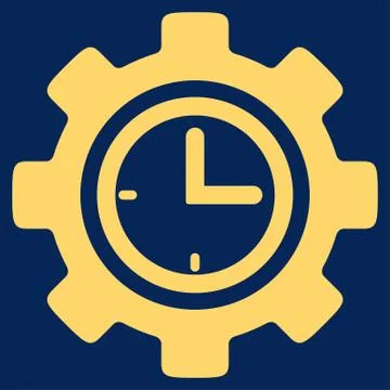 Time Setup Icon Stock Illustration
