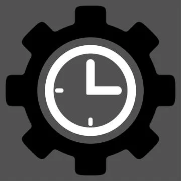 Time Setup Icon Stock Illustration