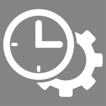 Time Setup Icon Stock Illustration