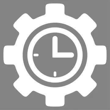 Time Setup Icon Stock Illustration
