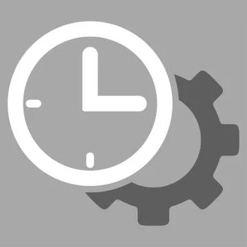 Time Setup Icon Stock Illustration
