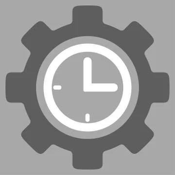 Time Setup Icon Stock Illustration