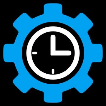 Time Setup Icon Stock Illustration