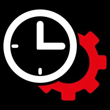 Time Setup Icon Stock-Illustration