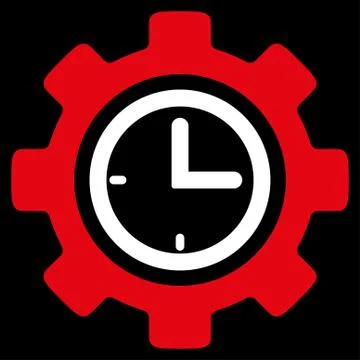 Time Setup Icon Stock Illustration