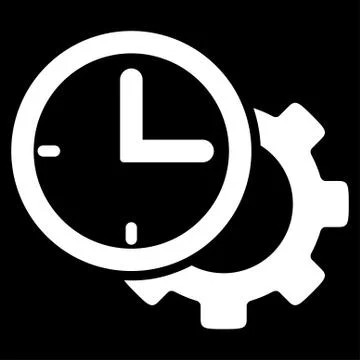 Time Setup Icon Stock-Illustration