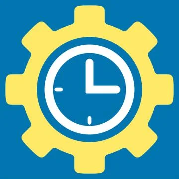 Time Setup Icon Stock Illustration