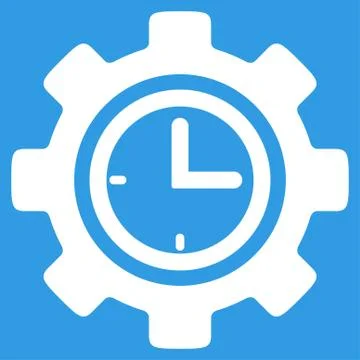 Time Setup Icon Stock-Illustration