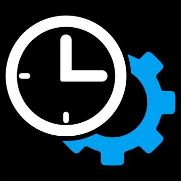 Time Setup Icon Stock Illustration