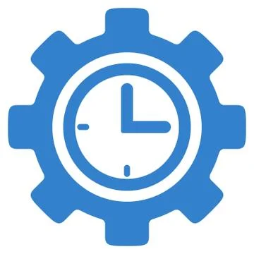 Time Setup Icon Stock Illustration