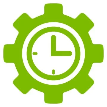 Time Setup Icon Stock Illustration