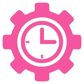 Time Setup Icon Stock Illustration