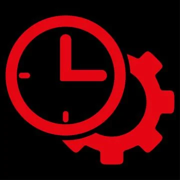 Time Setup Icon Stock-Illustration