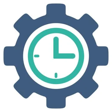 Time Setup Icon Stock Illustration