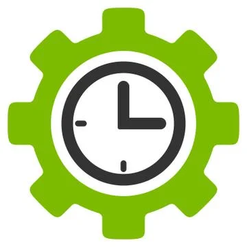 Time Setup Icon Stock Illustration