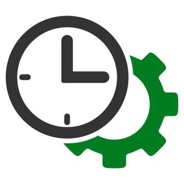 Time Setup Icon Stock Illustration