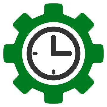 Time Setup Icon Stock Illustration