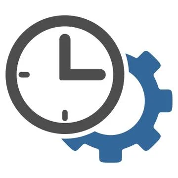Time Setup Icon Stock-Illustration