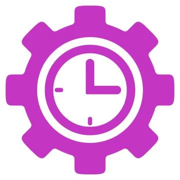 Time Setup Icon Stock Illustration