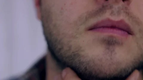 Time to shave, bristle Stock Footage 72248323