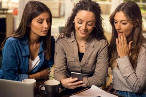 Time for some gossip Stock Photos