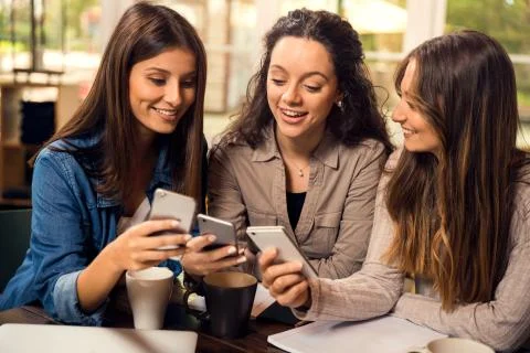 Time for some gossip Stock Photos