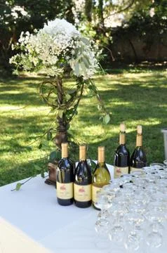 Time for some wine Stock Photos