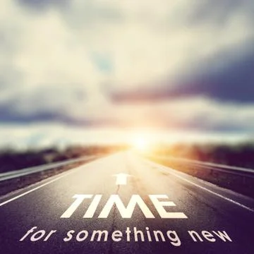 Time for something new Stock Photos