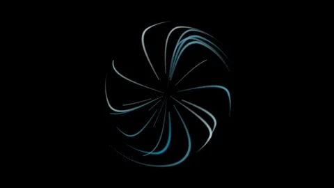 Time space tunnel Stock Footage 122197544