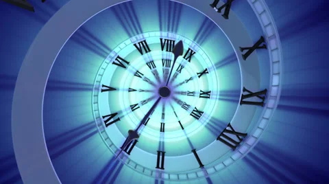 Time Spiral (4k) Looping animation Video stock 35295820