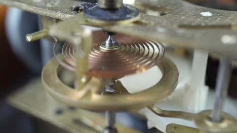 Time Spiral Clockwork Power. Video stock 292112397