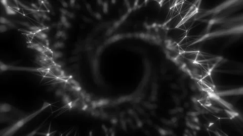 Time spiral Cosmic inversion. . Seamless loop. Stock Footage 101879077