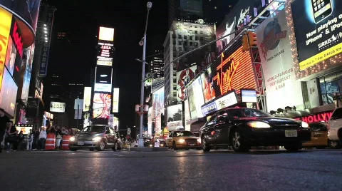 Time Square 6 Stock Footage 625694