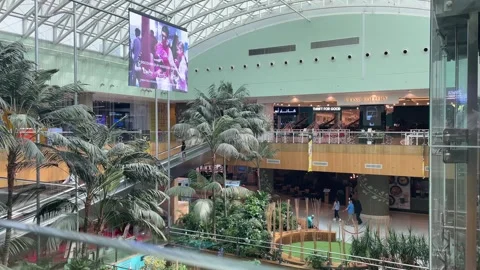 Time square centre Dubai Stock Footage 247348932