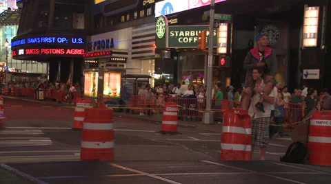 Time Square Stock Footage 39608003