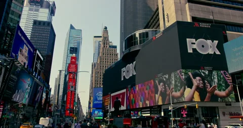 TIme Square Stock Footage