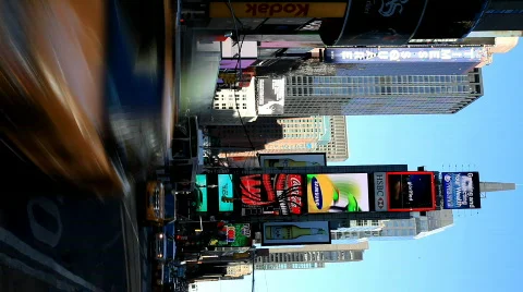 Time Square, New York Stock Footage 589420