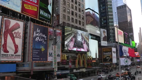 Time square in New York (NYC) Video stock 136533591