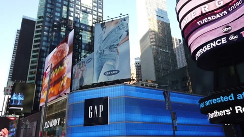 TIME SQUARE NYC 2 Stock Footage 155992733