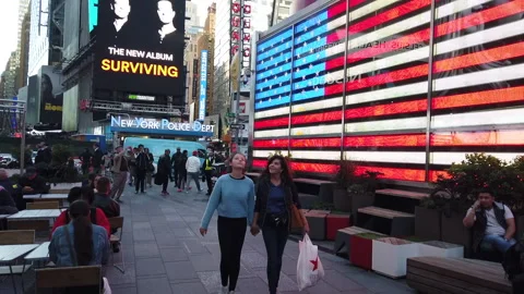 TIME SQUARE NYC Stock Footage 155992499
