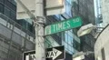 Time Square street sign HD Footage