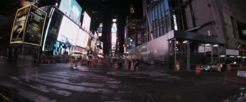 Time Square Timelapse Stock Footage 40955313