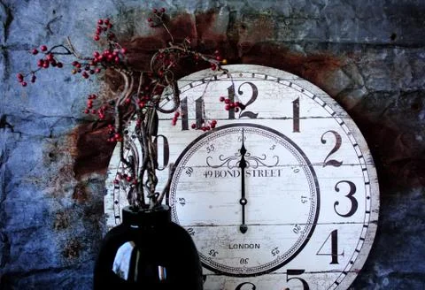 Time stands still 库存照片