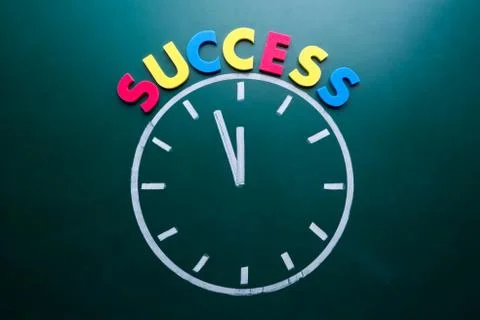 Time to success concept Stock-Fotos