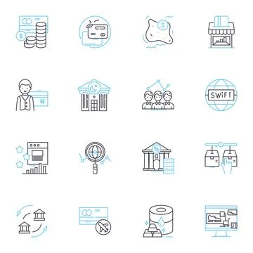 Time table linear icons set. Schedule, Planner, Calendar, Diary, Agenda, Program Illustration