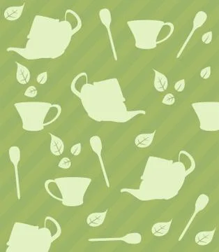 Time for tea Stock Illustration