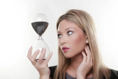 Time on there hands Stock Photos