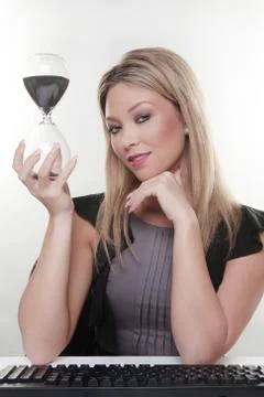 Time on there hands Stock Photos