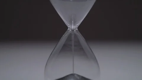 Time through an hourglass, close-up, HD Stock Footage 92994868